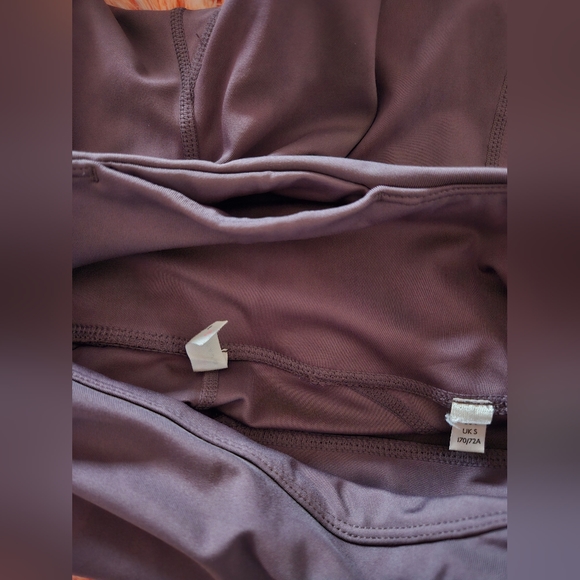 Free People Women's Purple Mauve 3/4 Leggings Size Small - Picture 5 of 7